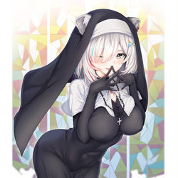 This is a pixiv picture whose title is Sister Shishiro Botan.