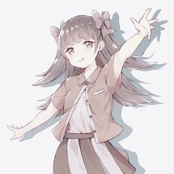 This is a pixiv picture whose title is おなまえ:茶色チャコ.