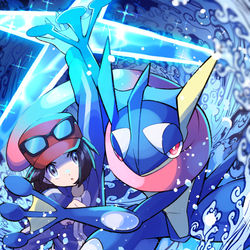 This is a pixiv picture whose title is ポケモンXY8周年.