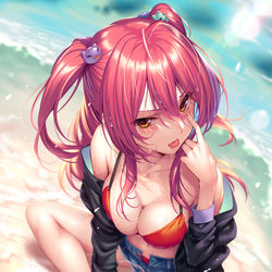 This is a pixiv picture whose title is んべ～.