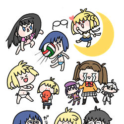 This is a pixiv picture whose title is 月姫　ツイログ　vol.7.