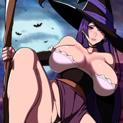 This is a pixiv picture whose title is Sorceress Raiko.