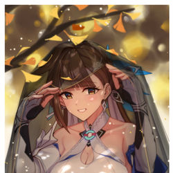 This is a pixiv picture whose title is 素裳.