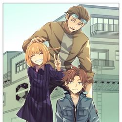 This is a pixiv picture whose title is 【ワートリ】旧ボーダー詰め.