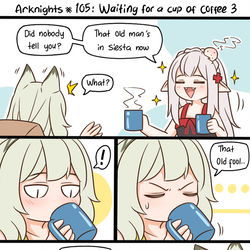 This is a pixiv picture whose title is Arknights #105.