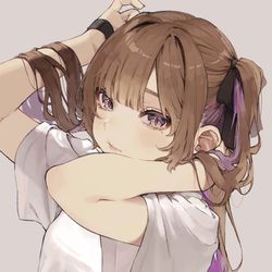 This is a pixiv picture whose title is ちらっ.