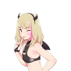 This is a pixiv picture whose title is 【コミッション】川井リカ.
