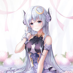 This is a pixiv picture whose title is 💜.
