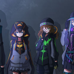 This is a pixiv picture whose title is We are Nijisanji World..