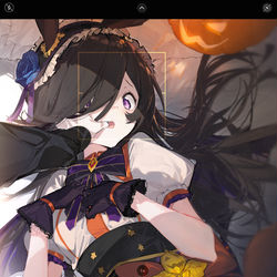 This is a pixiv picture whose title is 🎃✨.