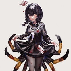 This is a pixiv picture whose title is 秘密.