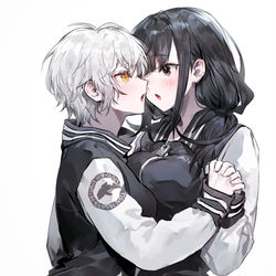 This is a pixiv picture whose title is yuri.