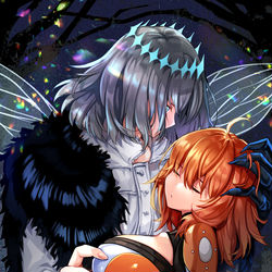 This is a pixiv picture whose title is 終末を君に.