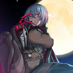 This is a pixiv picture whose title is RAVEN  FROM HONKAI 3RD.