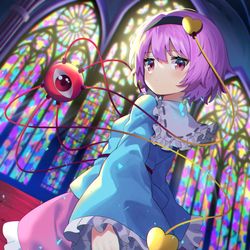 This is a pixiv picture whose title is 怨霊も恐れ怯む少女.
