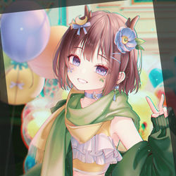This is a pixiv picture whose title is 🌸.