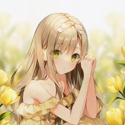 This is a pixiv picture whose title is チューリップ.