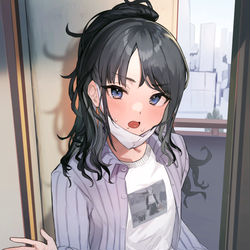 This is a pixiv picture whose title is 風野灯織　オフ.