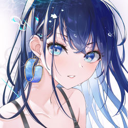 This is a pixiv picture whose title is みず.