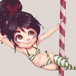 This is a pixiv picture whose title is Vanellope.
