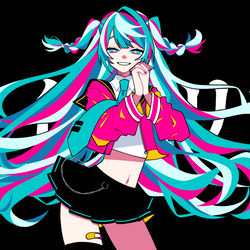 This is a pixiv picture whose title is 『アイ独リ論』.