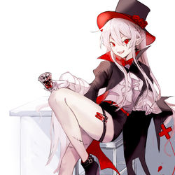 This is a pixiv picture whose title is ワルファリン.