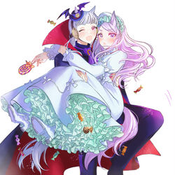 This is a pixiv picture whose title is 🎃.