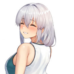 This is a pixiv picture whose title is 😳💦.