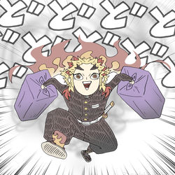 This is a pixiv picture whose title is 煉獄杏寿郎.