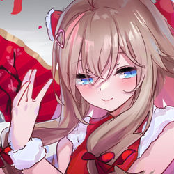 This is a pixiv picture whose title is 嘉然.