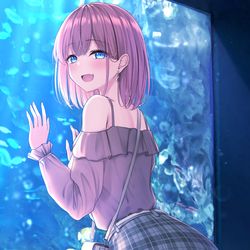 This is a pixiv picture whose title is お兄さん見てください、お魚いっぱいですよ！！.