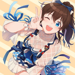 This is a pixiv picture whose title is ポプ美奈子.