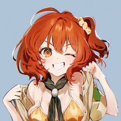 This is a pixiv picture whose title is 😉👙👚.
