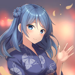 This is a pixiv picture whose title is 浦風ちゃん.