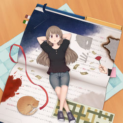 This is a pixiv picture whose title is ぜんぶ装丁内.