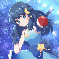 This is a pixiv picture whose title is アニポケヒカリちゃん登場記念絵.