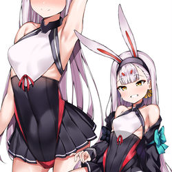 This is a pixiv picture whose title is 島風.