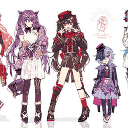 This is a pixiv picture whose title is ♡.