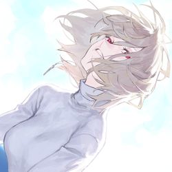 This is a pixiv picture whose title is 月姫.