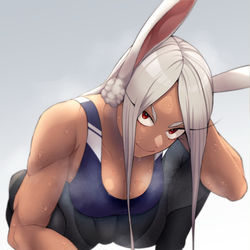 This is a pixiv picture whose title is 【ヒロアカ】ミルコ.