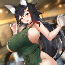 This is a pixiv picture whose title is Milky Mio\\\大神ミオ.
