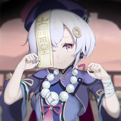 This is a pixiv picture whose title is Qiqi.