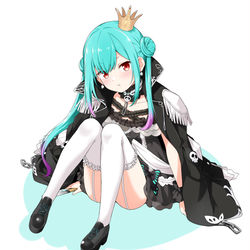 This is a pixiv picture whose title is ネクロマンサークィーン.