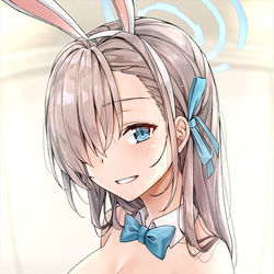 This is a pixiv picture whose title is バニーアスナ.
