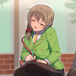 This is a pixiv picture whose title is 外回りのちひろさん。.