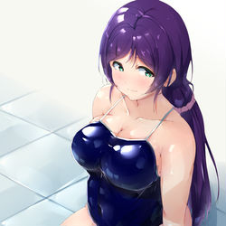 This is a pixiv picture whose title is 東條希.