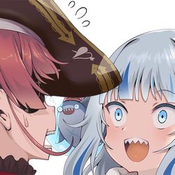 This is a pixiv picture whose title is 圧_3 (4枚).