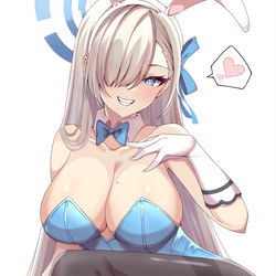 This is a pixiv picture whose title is バニーアスナ.