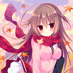 This is a pixiv picture whose title is 今見たでしょ….