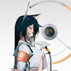 This is a pixiv picture whose title is Texas (Cyberpunk.